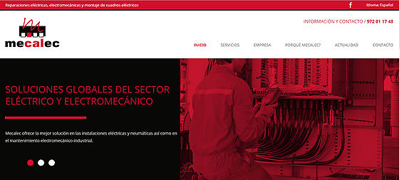 Nueva web MECALEC